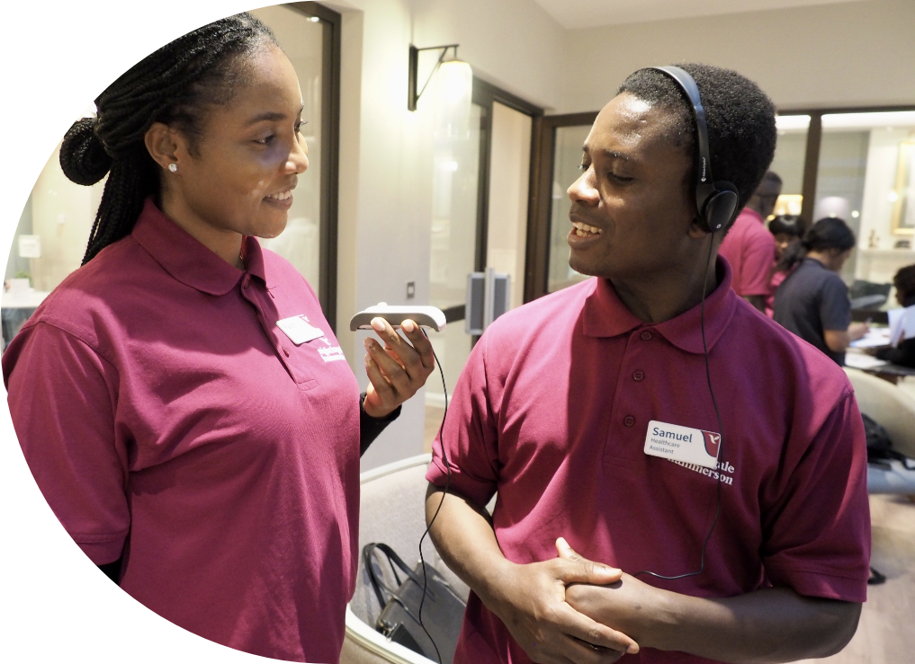 Engage | Nightingale Hammerson staff interacting with each other
